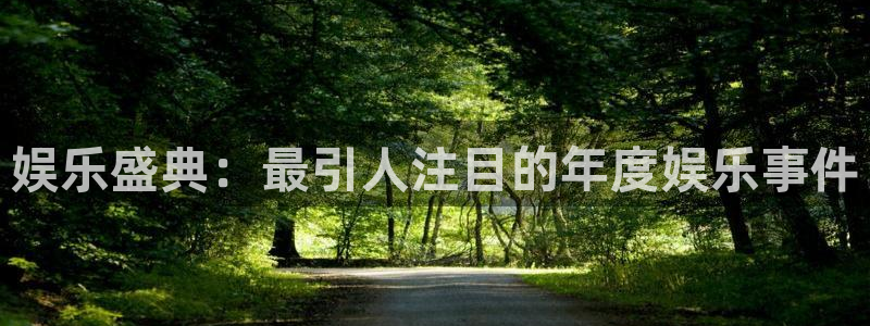 万向娱乐app：娱乐盛典：最引人注目的年度娱乐事件